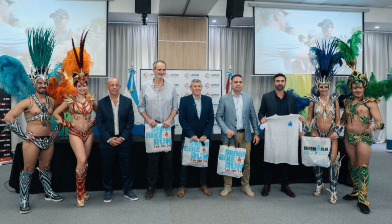 Gualeguaychú presentó la segunda edición de Ironman 5150 en la capital provincial