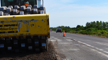 Avanza el Plan de Recuperación de rutas provinciales con obras en los departamentos Gualeguaychú, Uruguay e Islas del Ibicuy