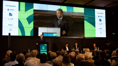 En la Jonagro, Frigerio llamó a pensar en una Argentina a largo plazo y pidió alivio fiscal para el agro